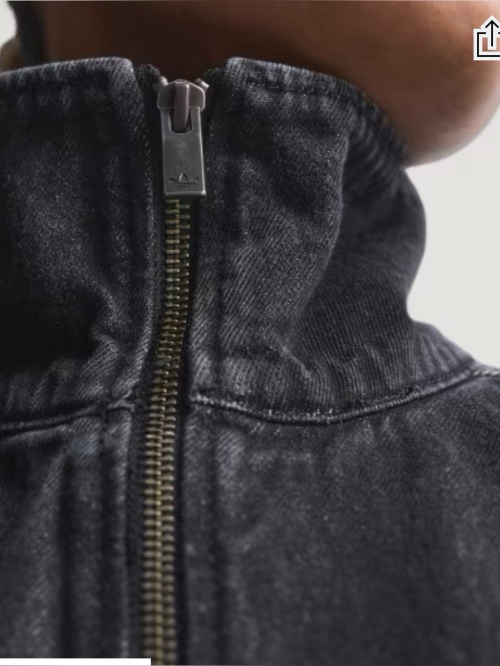 Adidas Black Zip-Up Jacket with Stripe Detail - Picture 3 of 8